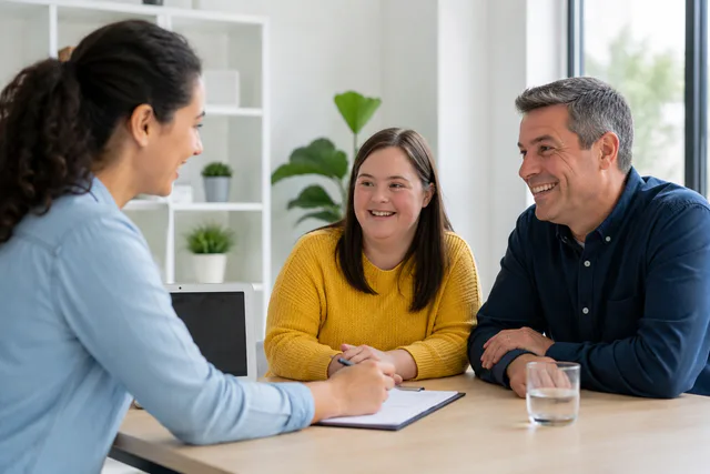 Disability support and skill-building session